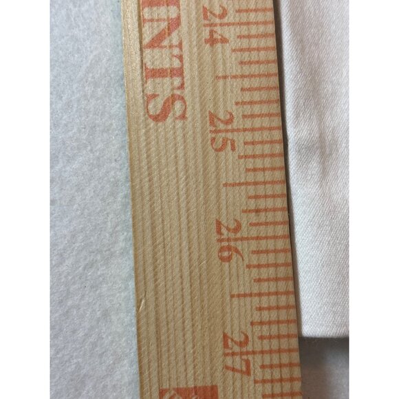 Ralph Lauren White Cotton Blend Womens Straight Leg Pants Size 8 - Picture 4 of 10